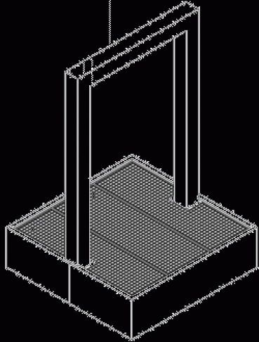 Cortenstahl Wasserspiel - Wasservorhang (Komplettset) (5)